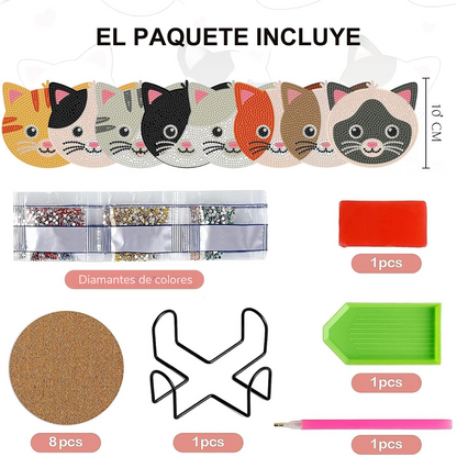 Posavasos Pintura de Diamantes